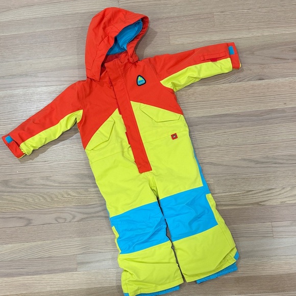 BURTON - Colorful Kids' Snowsuit with Hood - 3T - Like New